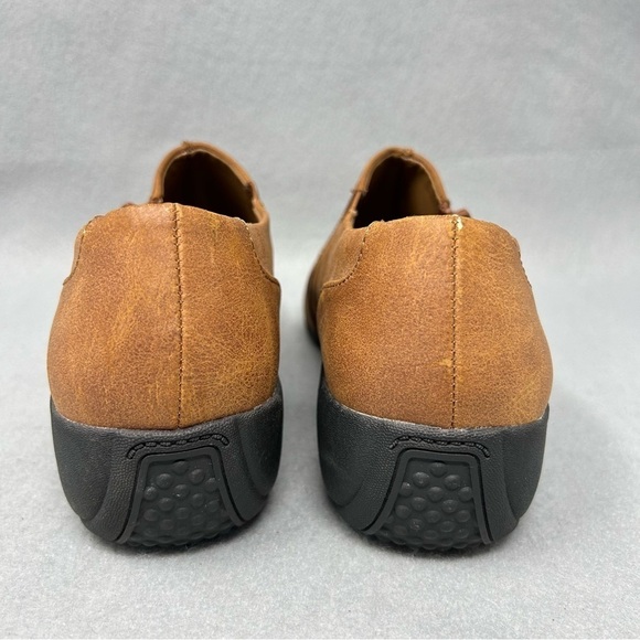 Naturalizer Women's Size 9M Jiggy Brown Faux Leather Ankle Booties Clogs - Picture 9 of 12